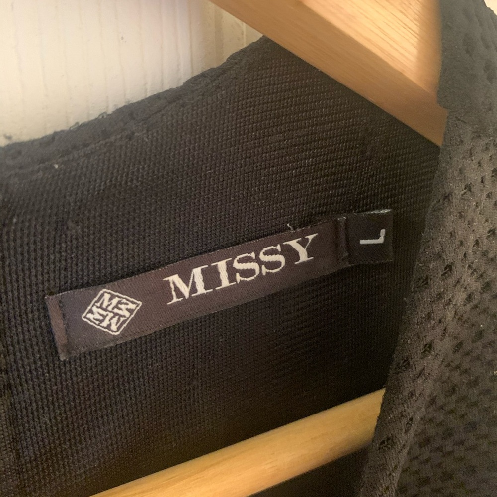 Missy (European brand) black dress